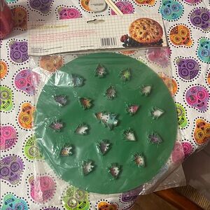 Vintage Christmas Tree Pie Top Cutters-Holiday Baking-New-10”